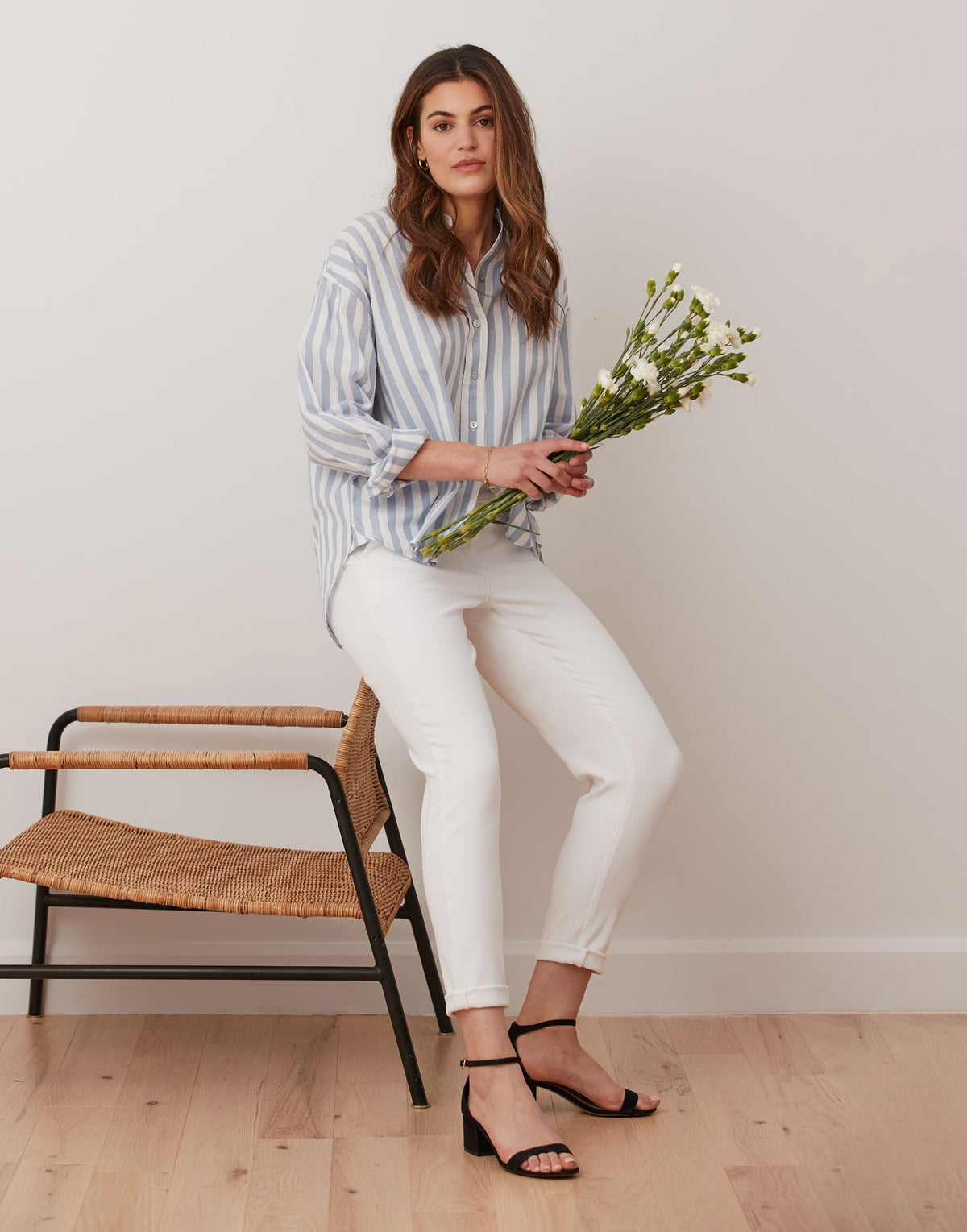 RELAXED JEANS / WHITE