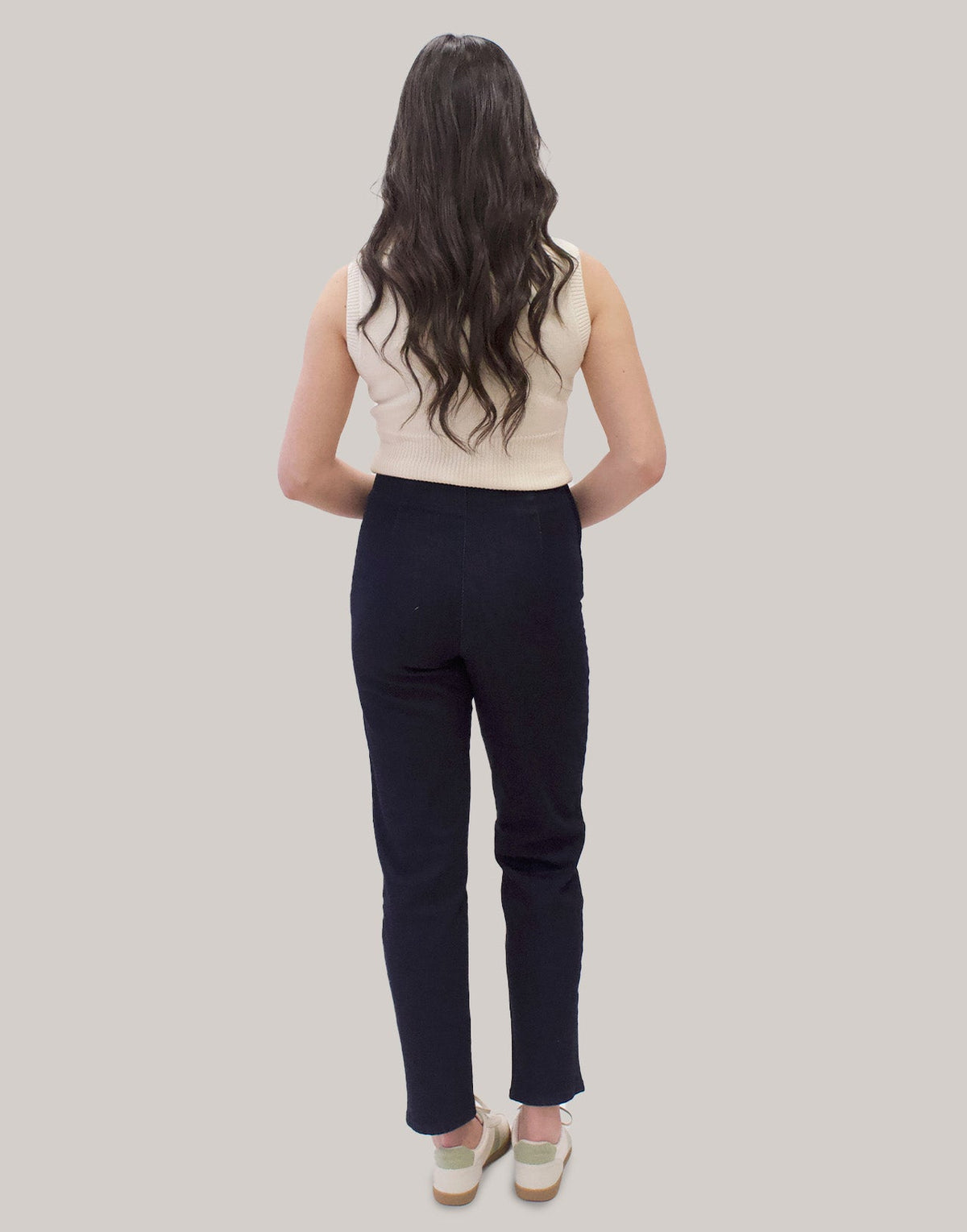EMILY SLIM PULL ON JEANS / RINSE INDIGO