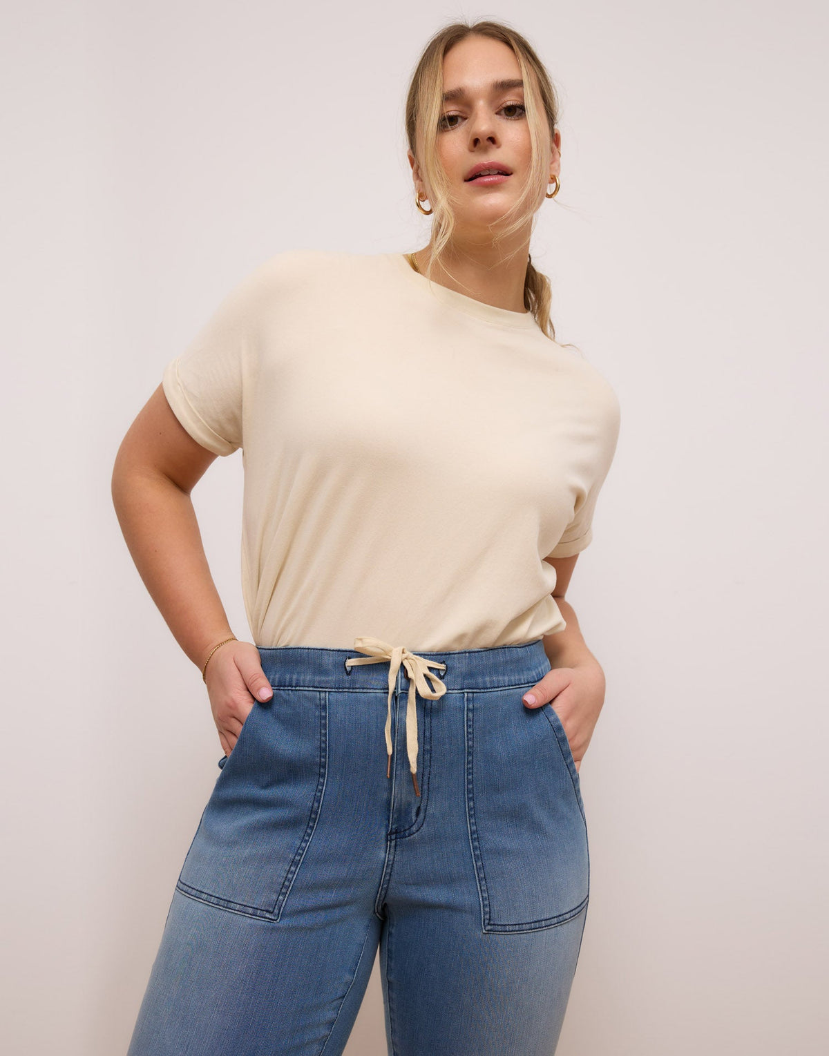 RELAXED JOGGER JEANS / CLOUD INDIGO