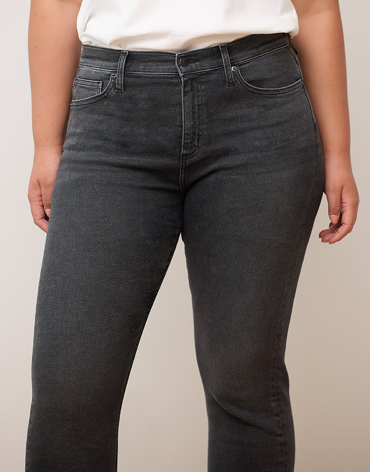 EMILY SLIM JEANS / GRAPHITE