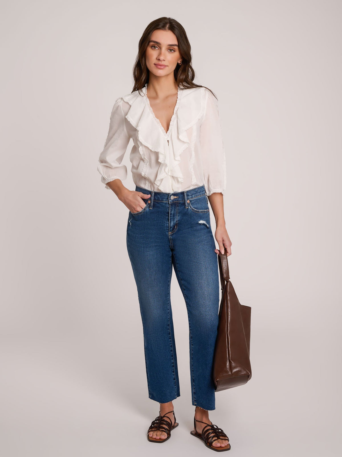 CHLOE STRAIGHT JEANS / AZALEA