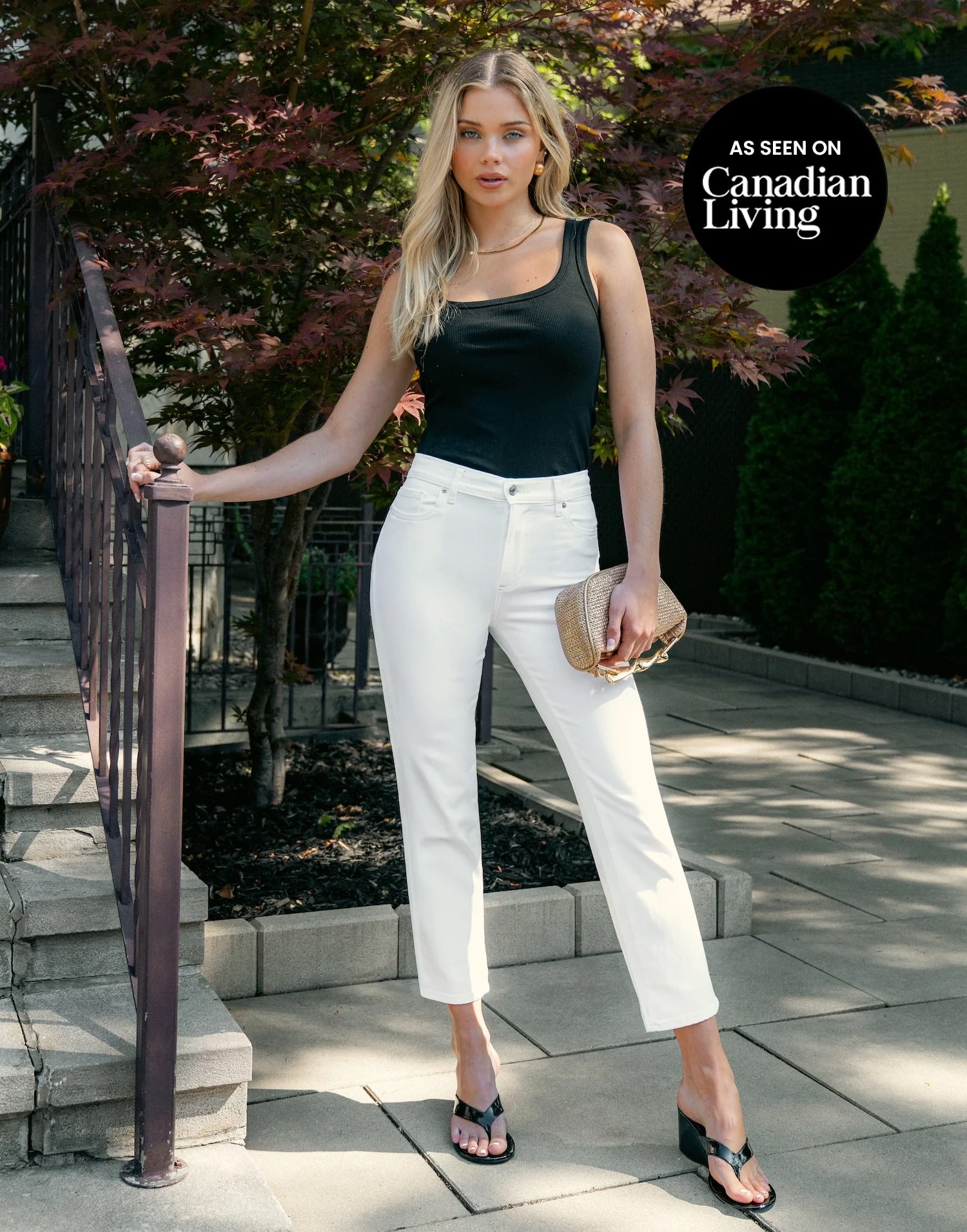CHLOE STRAIGHT JEANS / WHITE LOTUS