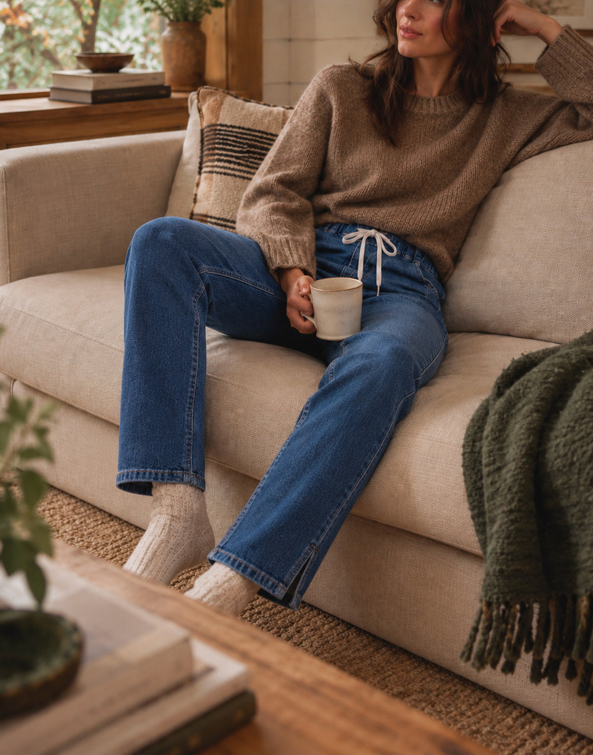 EMILY SLIM JEANS / DAWN