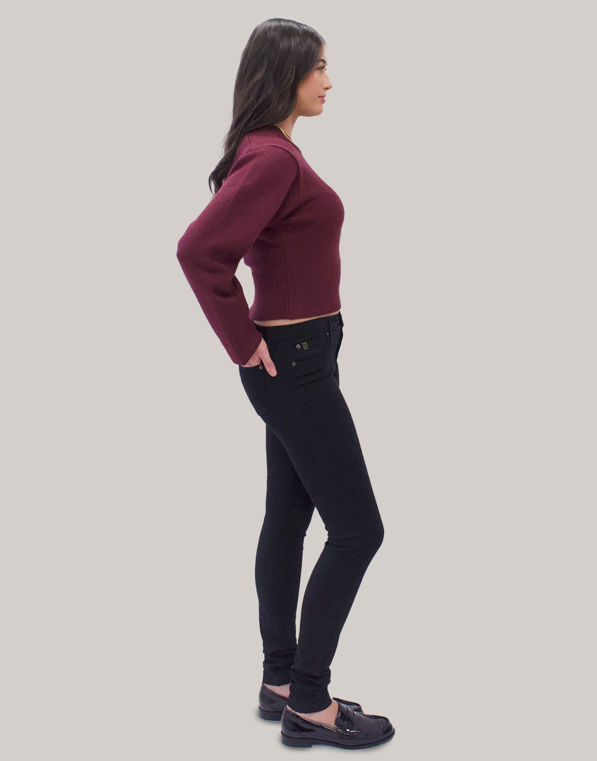 RACHEL SKINNY JEANS / BLACKLIGHT